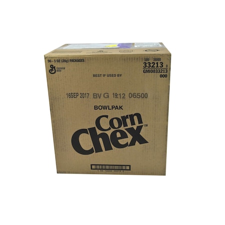 Chex Cereal Chex Cereal Large Bowl Corn Chex 1 oz., PK96 16000-33213